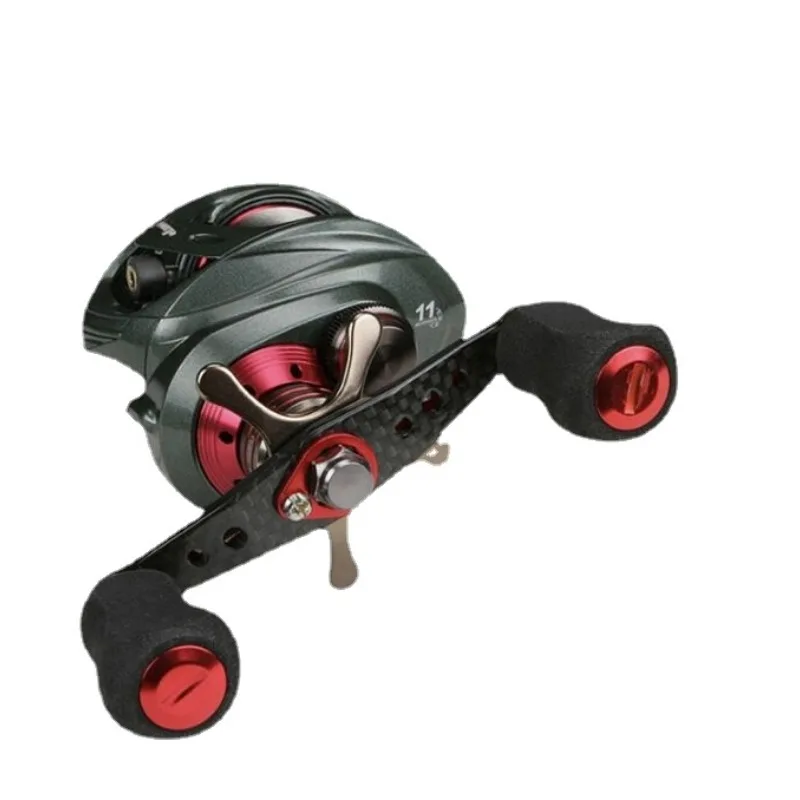 okuma komodo baitcast pesca carretel kdr273 baixo perfil 01