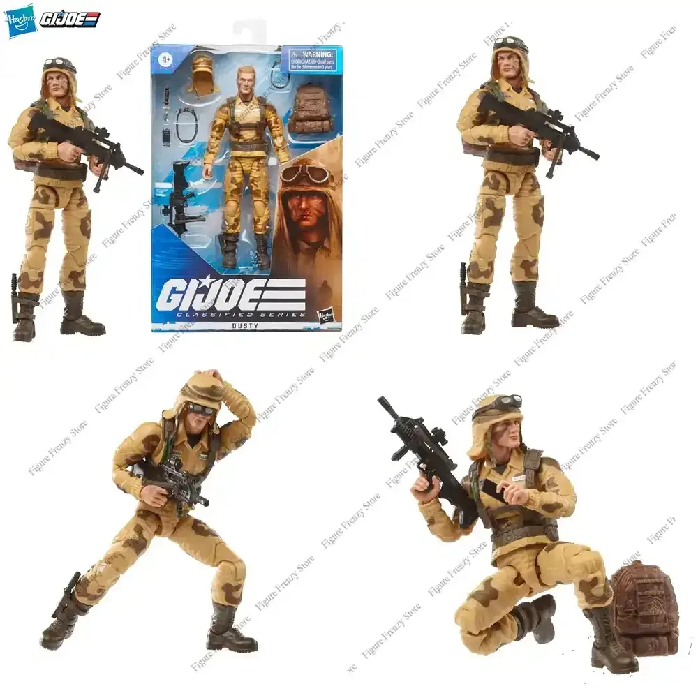

Special Offer In Stock Action Figure for Hasbro G I Joe Classified Series Dusty 15cm Exquisite Collectible Soldier Figure Mol