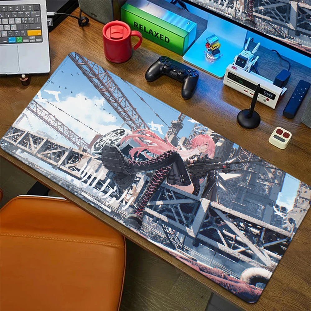 Arknights Mouse Pad Gamer Large Custom Home Mousepad XXL Lemuen Desk Mats Soft Natural Rubber Computer Table Mat PC Cabinet Rug