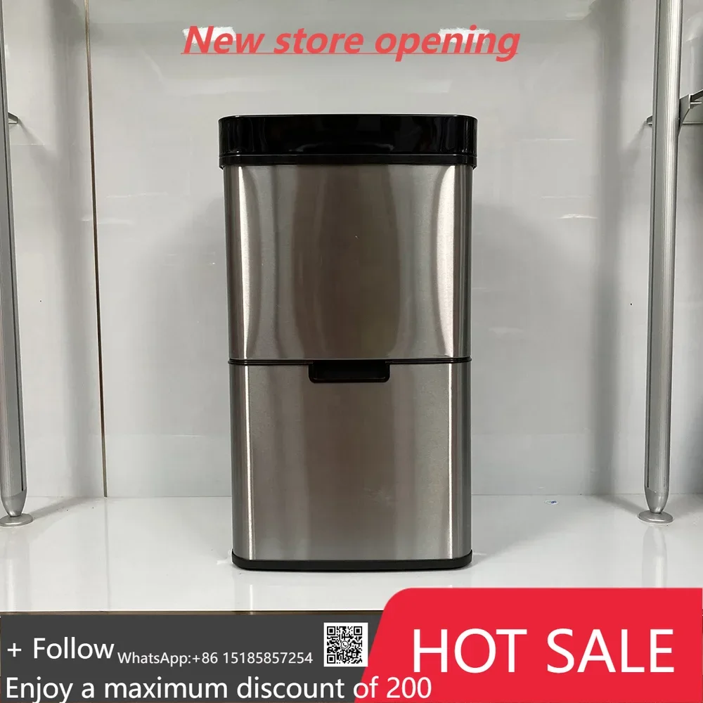 

Smart Sensor induction kitchen automatic trash can