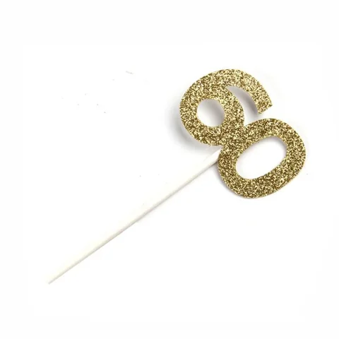 топ 10 украшение на торт на 40-летие - №10