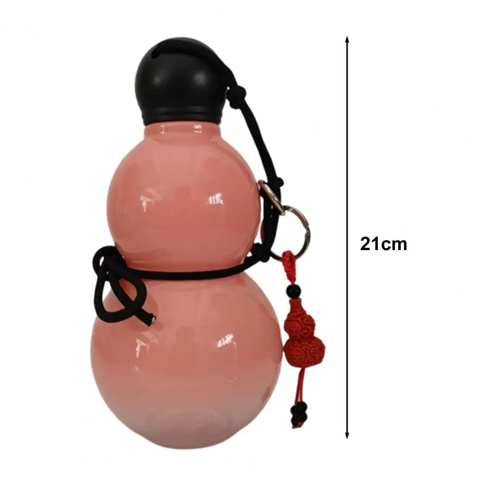 800ML Gourd Water Bottle Vintage Chinese Style Wukong Drinking Bottle Large Capacity Outdoor Travel Fitness Cycling Water Cup