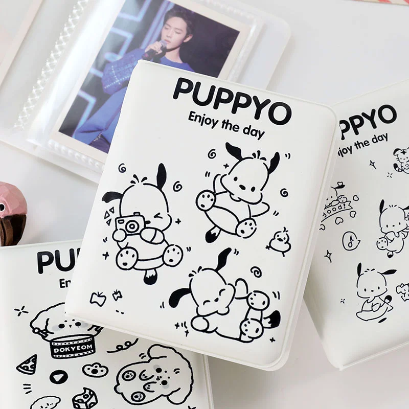 Mini Kpop Idol Card Organizer Livro, coleção Álbum, Collectible Postcard Binder, 3"