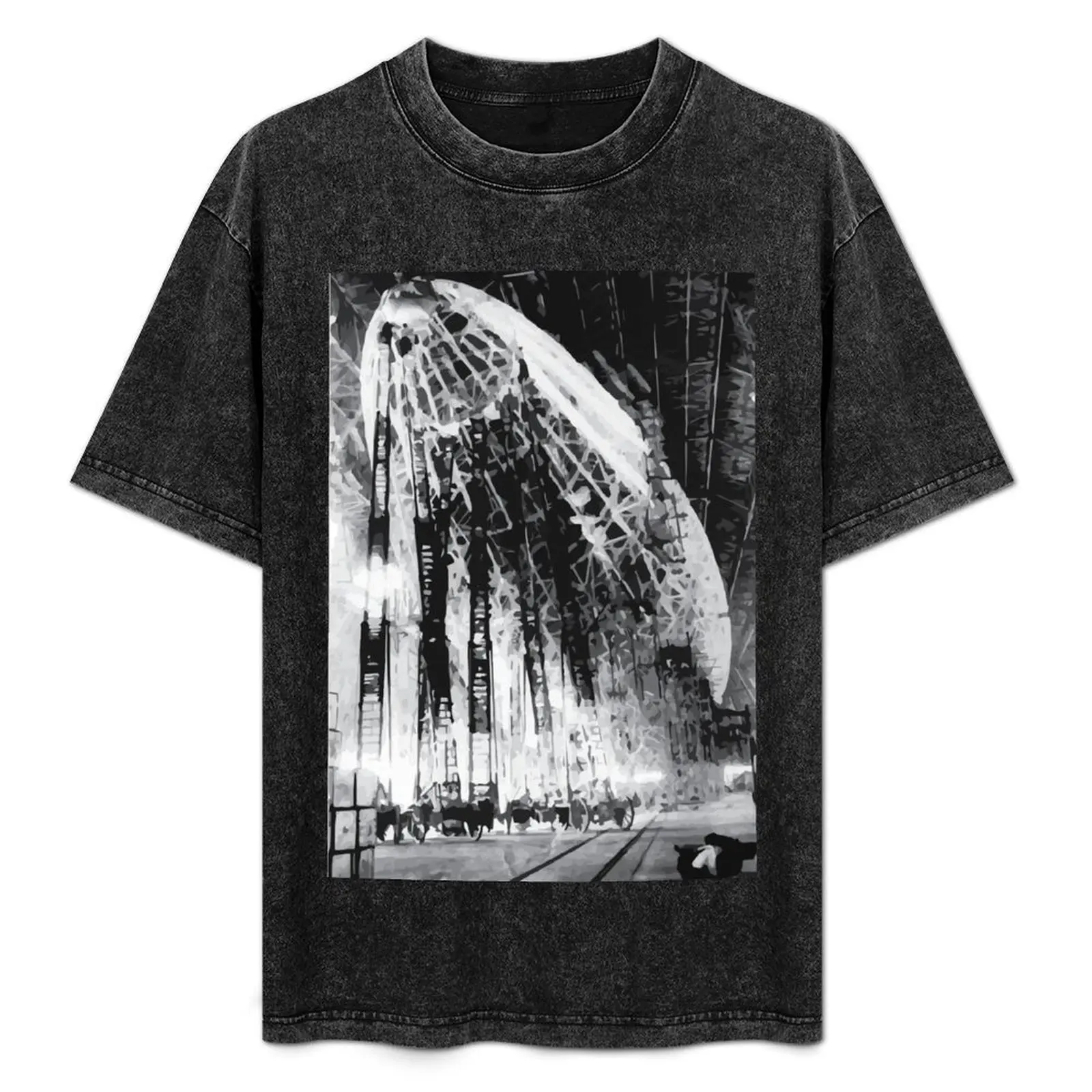 zeppelin T-Shirt Light Athletic Short Sleeve Tee Shirt