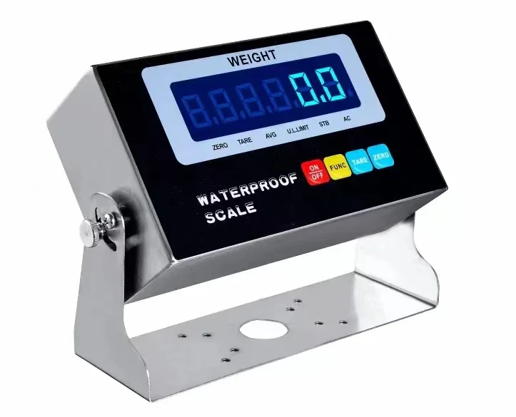 Display Stainless Steel Digital Weighing Indicator Ip67 Waterproof Scale for Animal Scale