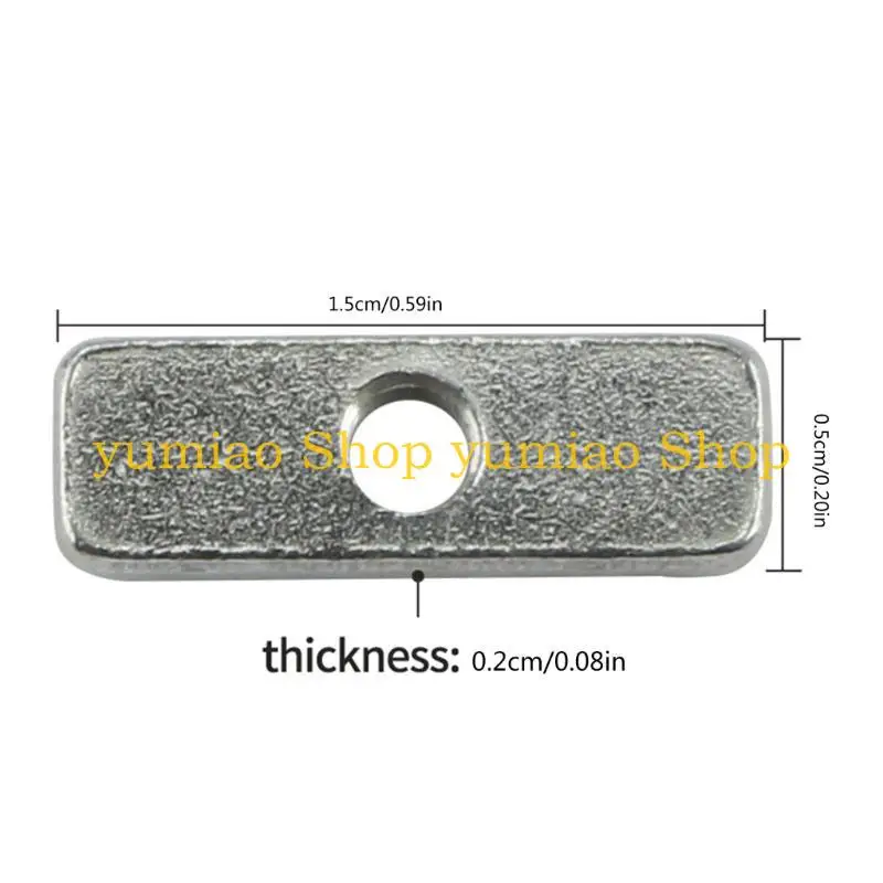 587B Elementy złączne Nakrętki śrubowe do drukarek 0.1 Nakrętka paska Makerbeam XL Nakrętka T do V0 0.1