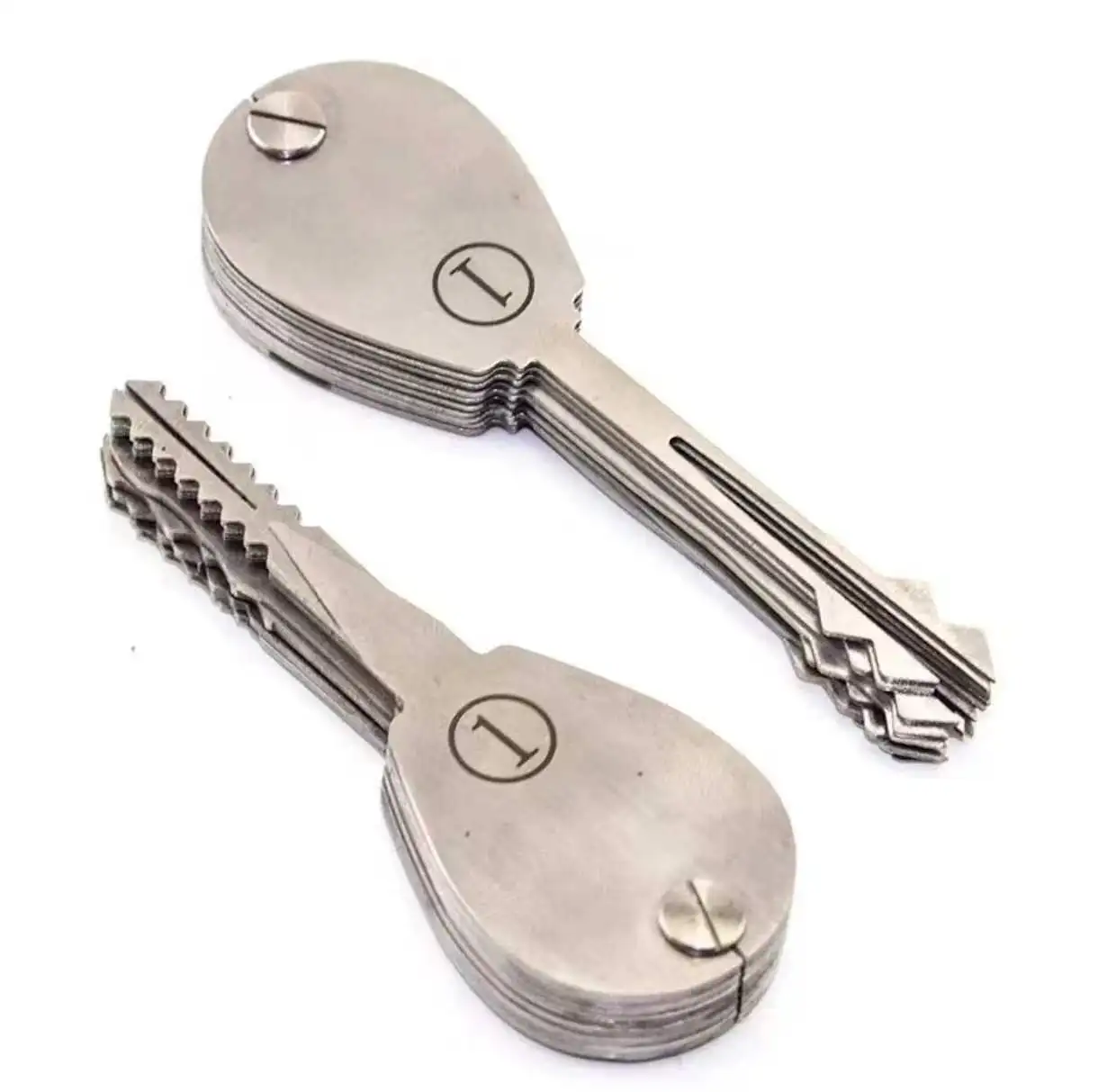 22PCS Foldable Car Lock Double Sided Opener Practice Locksmith Equipment Tool Hook Kit Extractor Set Locksmith Tool