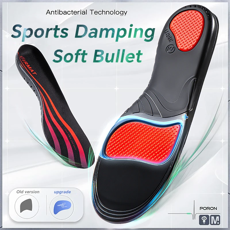 1 Paar orthopädische Einlegesohle zur Fußgewölbeunterstützung, 220 + lbs, robuste Stützvertreter, Druck, sportliche Laufeinlegesohle für Arbeitsstiefel – Detail 2