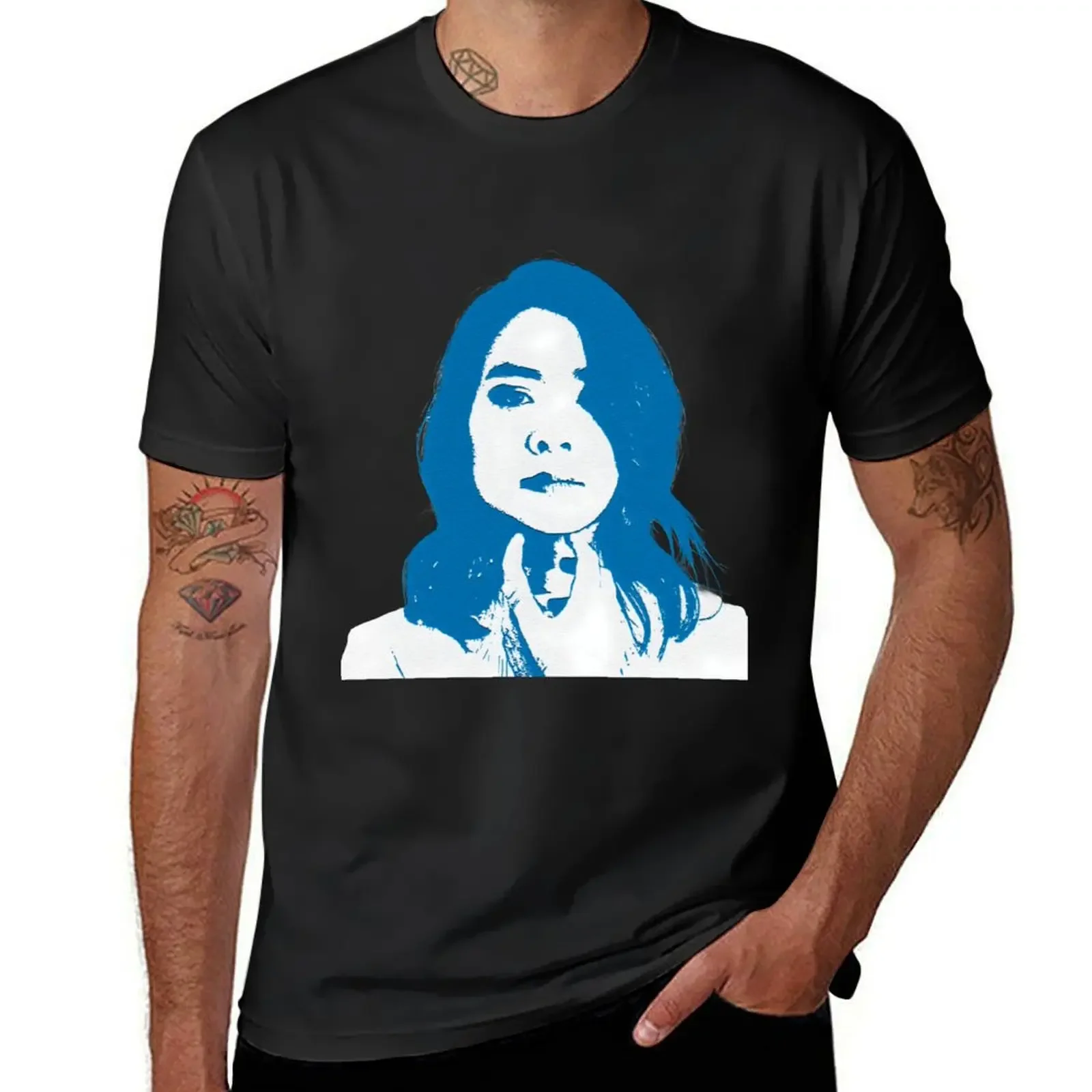 

Mitski blue painting T-Shirt vintage clothes custom t shirt custom shirt mens fashion