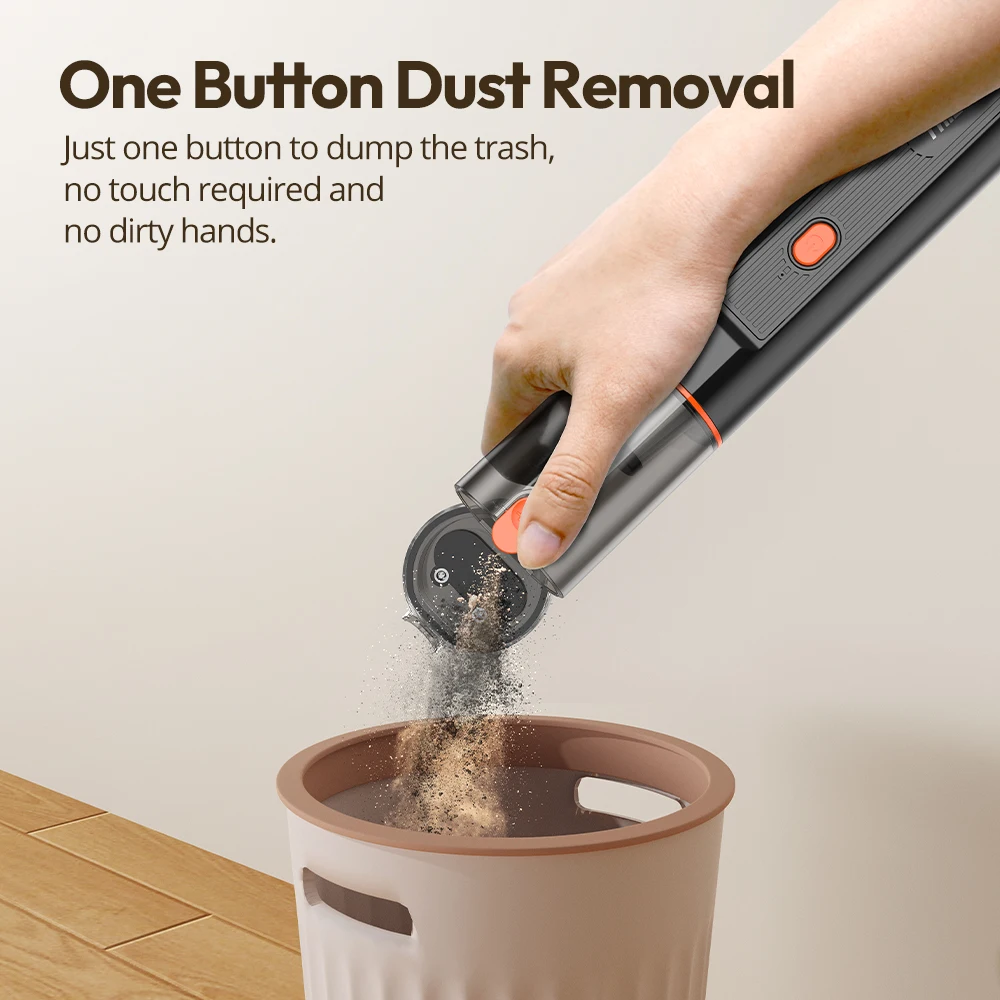 Беспроводной автомобильный пылесос ThiEYE 6500 па, 2 в 1, беспроводной ручной мини-пылесос для дома и автомобиля, двойного использования Cleane