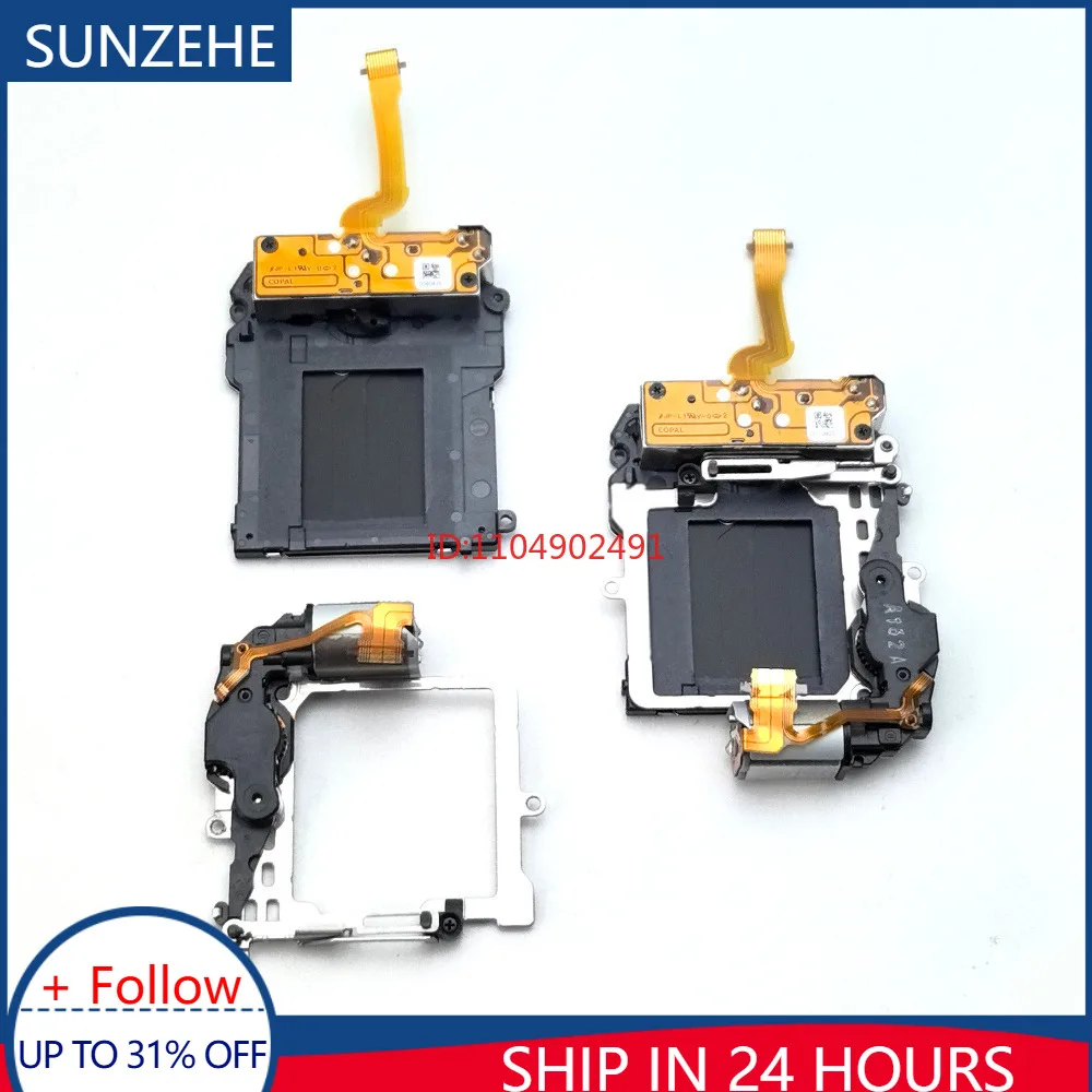 Original Shutter Group and Motor for Sony A6000 ILCE-6000 A6100 A6300 Camera Shutter with Motor Repair Accessory
