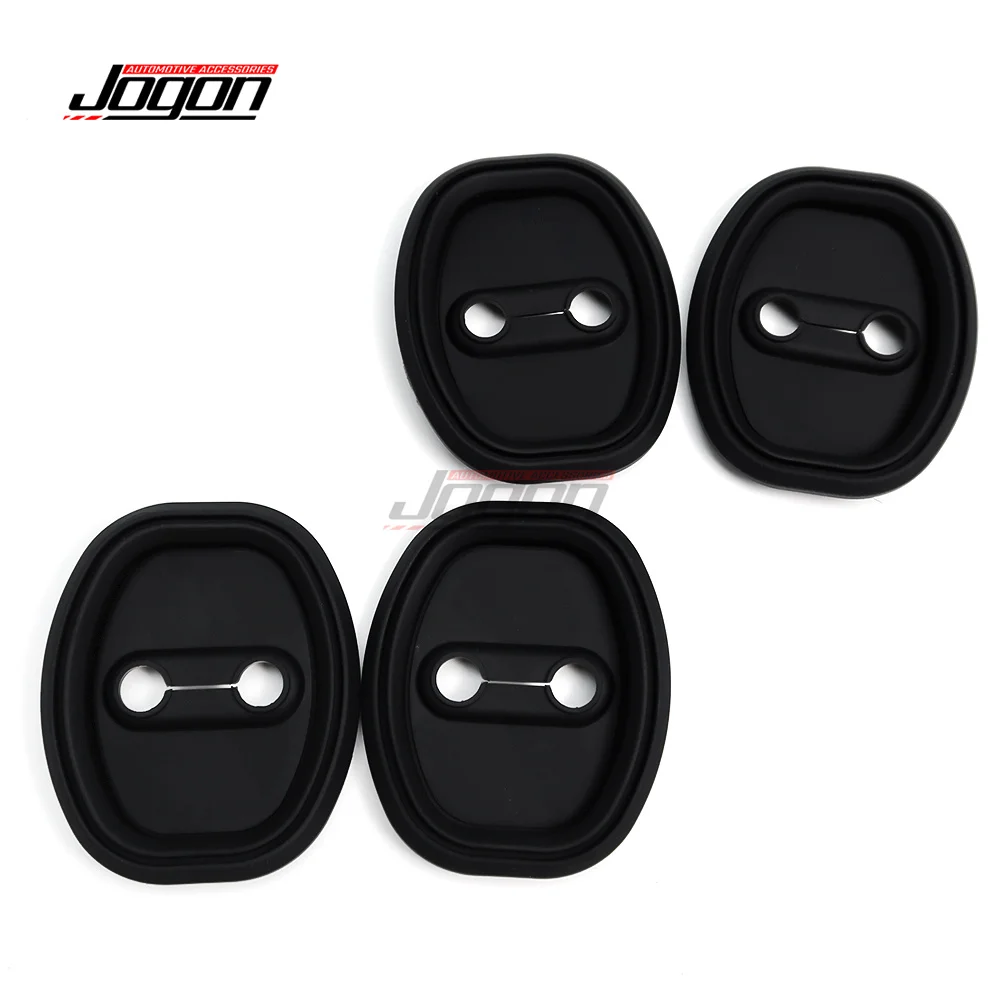 For Ford Bronco Maverick 2021-2023 Rubber Car Door Lock Protector Door Lock Buckle Anti-collision Cover Trim Car Accessories