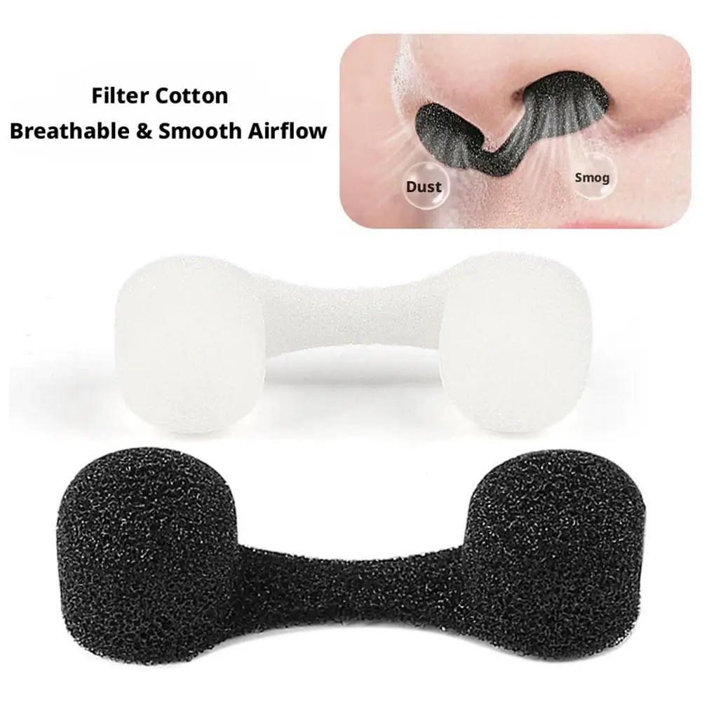 10pcs Disposable Nose Protection Foam Filters Disposable Dust, Pollen,Smoke And Construction Site Protection Nasal Plugs