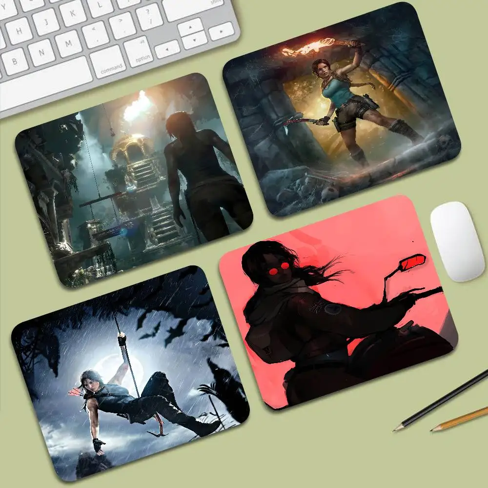 Mouse Pad Gaming Laptops Mousepad Gamer Carpet Keyboard Mat Desk Protector Anime Cartoon Mouse Pads Hot Pop Games Tomb R-Raider