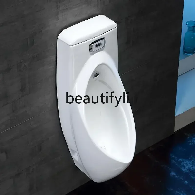 B178 Sensor urinal slot men's household ceramic wall-mounted urinal urinal