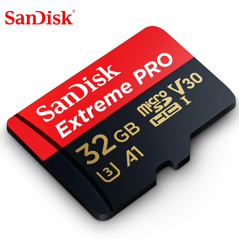 Sandisk 익스트림 프로 SD TF 카드, 어댑터 포함, 마이크로 SDHC SDXC UHS-I 메모리 카드, Class10 U3, 256GB, 128GB, 1TB, 512GB, 200 MB/s, 64GB, 32GB