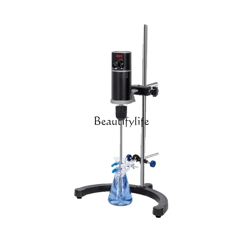 Laboratory Mechanical Digital Display Constant Speed Mixer Overhead High Speed Disperser