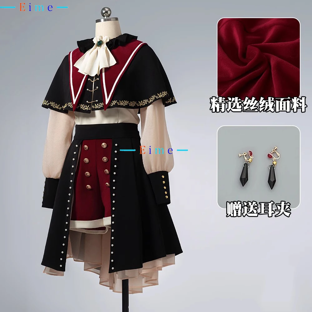 

Wakaba Mutsumi Cosplay Costumes BanG Dream Ave Mujica Cosplay Fancy Party Dress Suit Halloween Carnival Uniforms Custom Made