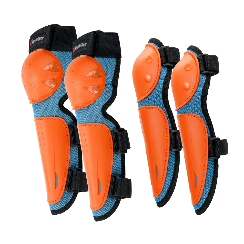 Motorpantser voor kinderen Bescherming Motocross Body Armor Jas Beschermende pantser Rijden Kniebeschermers Moto Full Armor Kinderen
