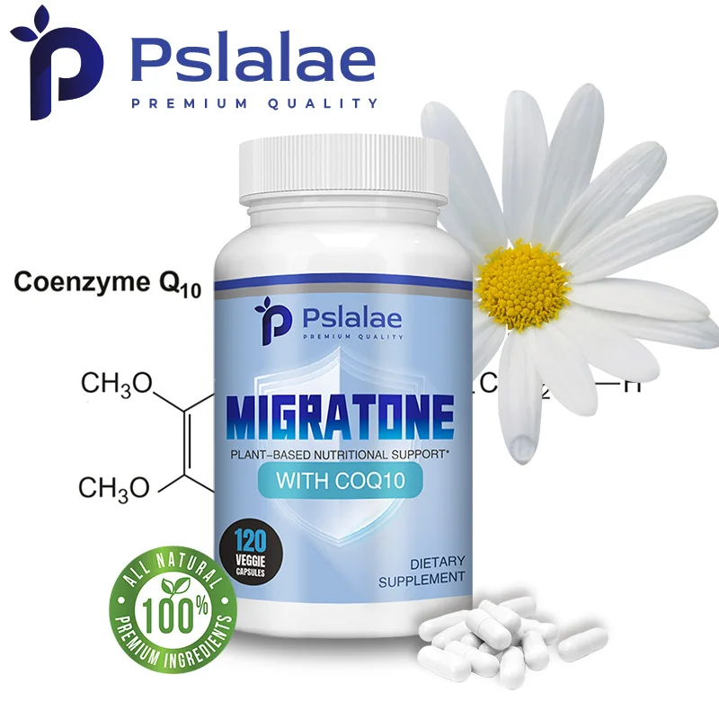 Migratone - Natural Headache Relief Vitamins, Reduce Headaches, Sleep Aid