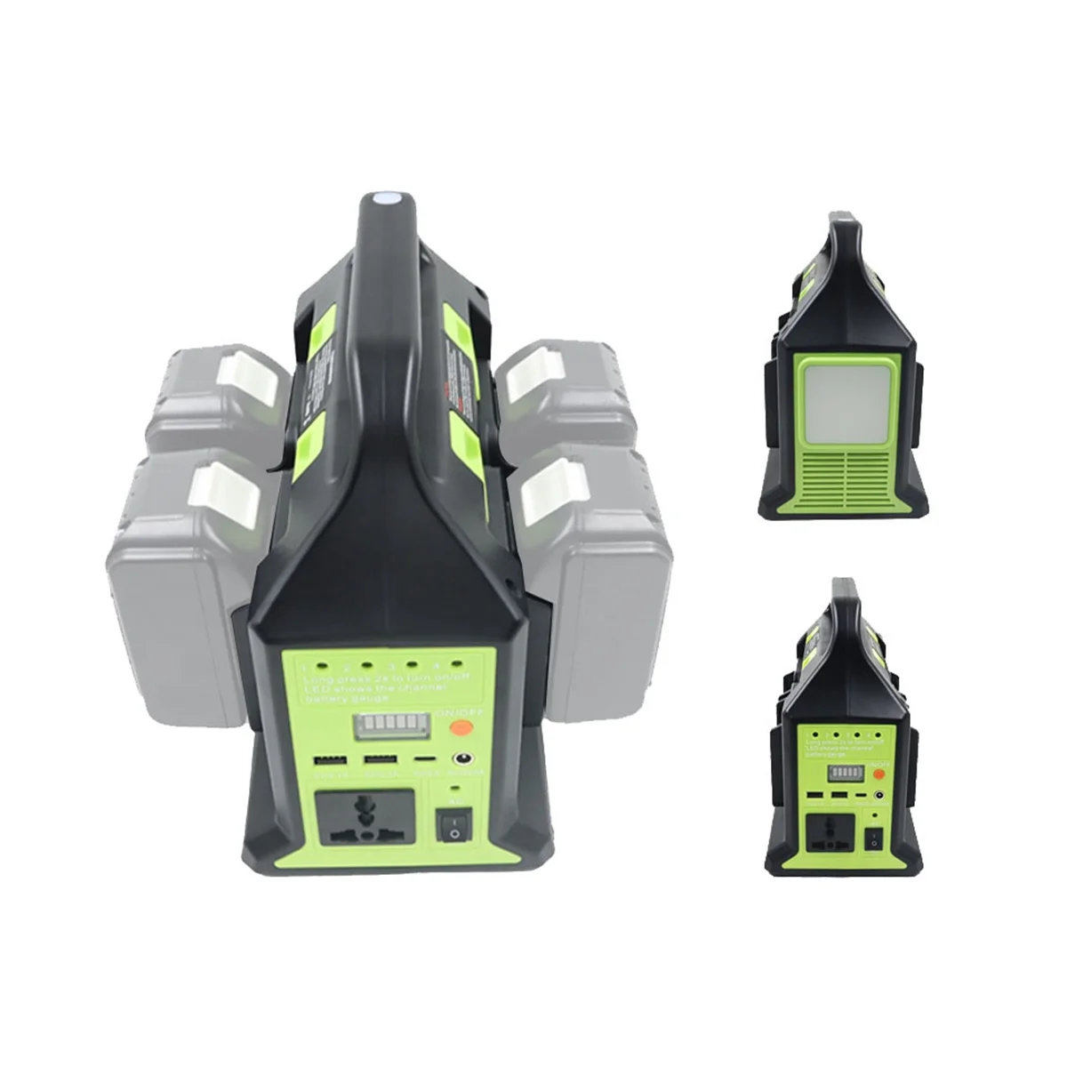 

220V Inverter LED Work Light Spotlight Lamp for Lithium Battery