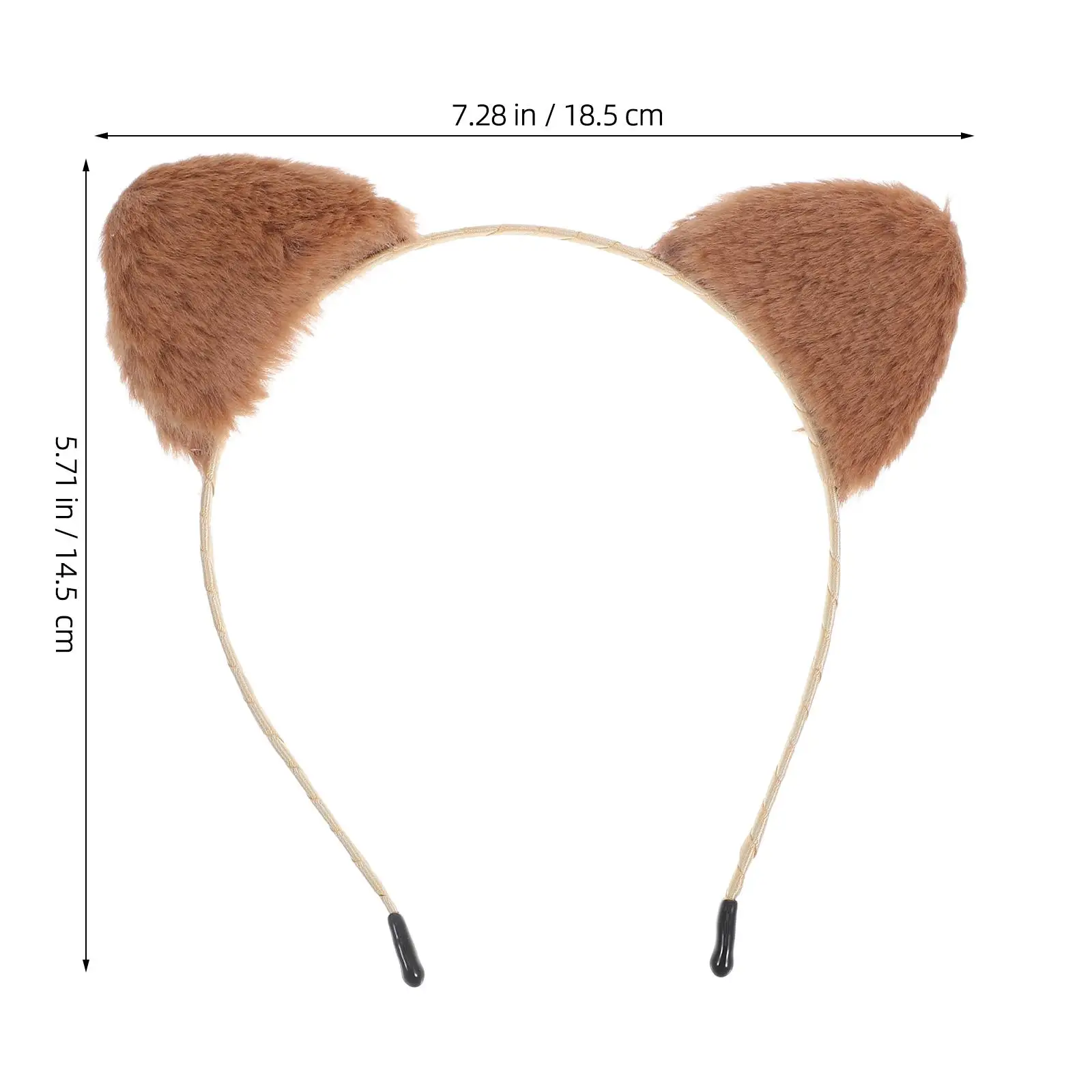 Head Band Cat Ears Headband Headbands Adult Girl Cute Khaki Face Wash for Women