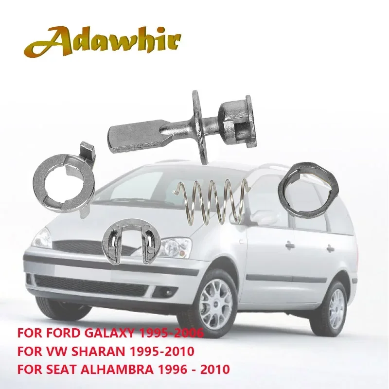 6K0837223A Door Lock Cylinder Repair Kit for VW SHARAN SEAT ALHAMBRA FORD GALAXY FRONT LEFT RIGHT   6K0837205 6K0837206