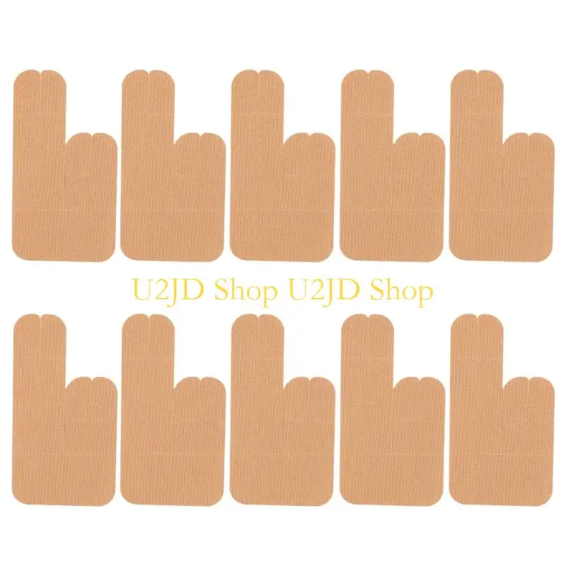 U2JD Pack of 10 Breathable Pre cut Kinesiology Tape for Thumb Comfort in Daily Use