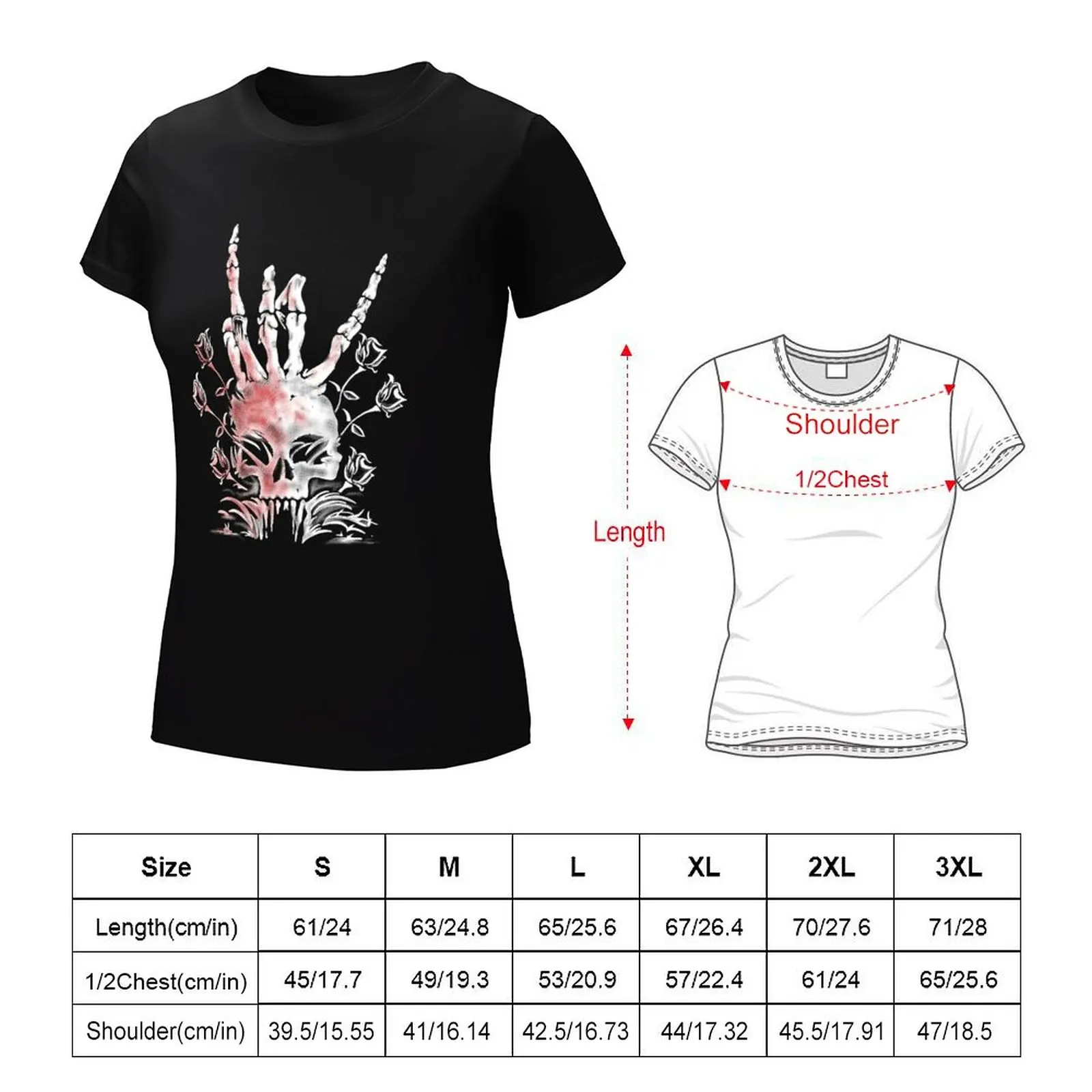 Dead Island 2 T-Shirt customs design your own kawaii clothes blacks Women's cotton t-shirt