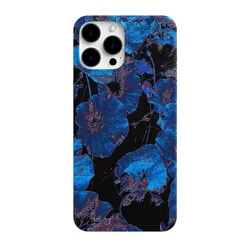 Artistic INS Lotus Leaves at Silent Night Creative Designed Phone Case for iPhone 16 15 14 11 12 13 Pro Max Plus Back Cover
