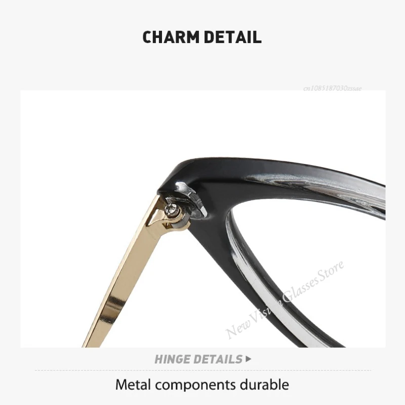 الرجعية تغيير لون مكافحة النظارات الزرقاء عين القط مرآة مسطحة النساء الفاخرة النظارات البصرية الأشعة الزرقاء حجب قارئ الكمبيوتر #4