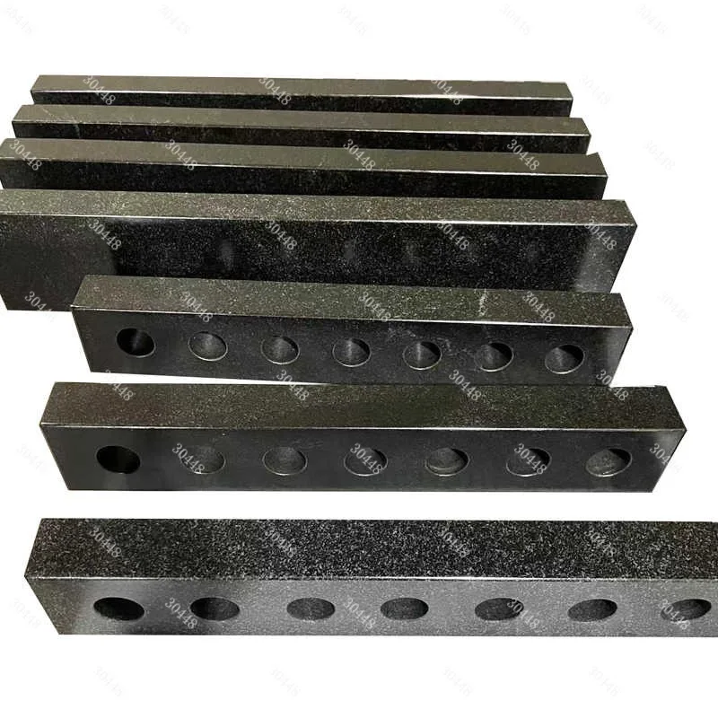 High Precision 000 Grade Marble Level Ruler Precision Blue and White Granite Stone Inspection Measurement Parallel Vertical