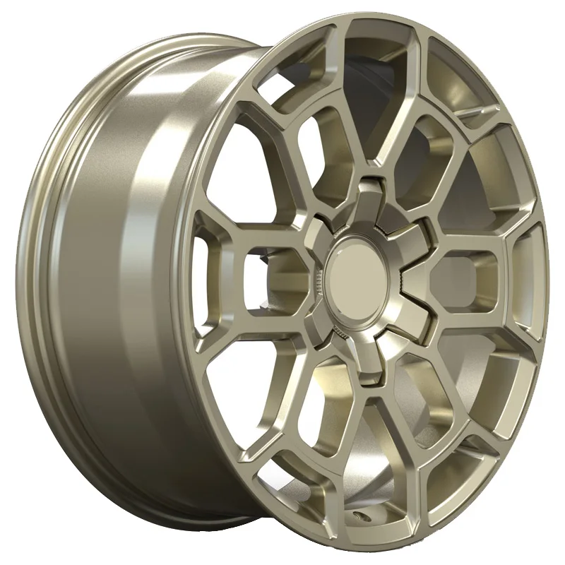 

Alloy Forged Wheels High Strength Champagne Color Full Painting 5X108 5X120 5X1143 16 17 18 19 20 21 22 23 24 Inch 1 Piece