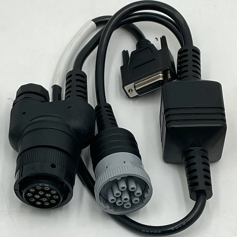 457-6114 27610402 EST ET4 ET 4 أداة تشخيصية اختبار Y كابل لشركة كاتربيلر CAT بيركنز حفارة شاحنة جرافة محرك الديزل