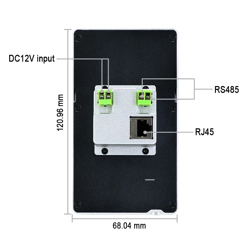 2024 Sunworld YC-SM55P automatización del hogar RS485 RJ45 POE pantalla táctil de 5,5 pulgadas 32GB ROM Android 13 wifi panel de hogar inteligente