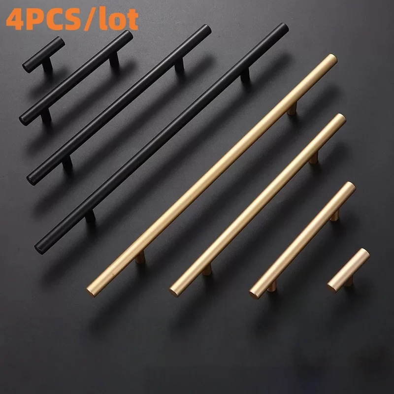 Handles Drawer Cabinet Furniture Kitchen Handles for Cabinet Knob Door Drawer Furniture Kitchen Knob Golden Simplicity Hardware