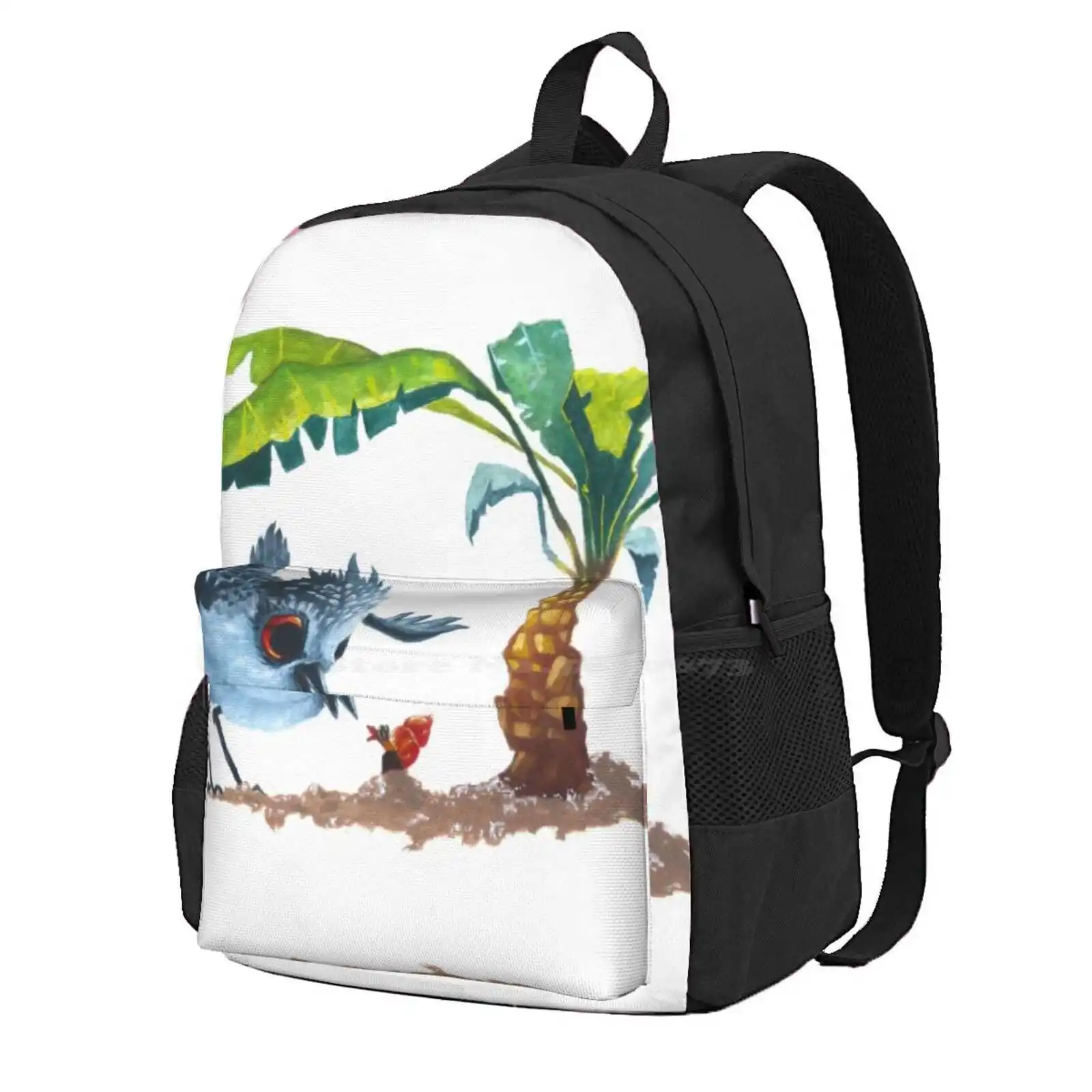 Pixar Piper Bird Hot Sale Schoolbag Backpack Fashion Bags Piper Bird Cute Bird Cute Illustration Palm Tree Cartoon Bird Cute