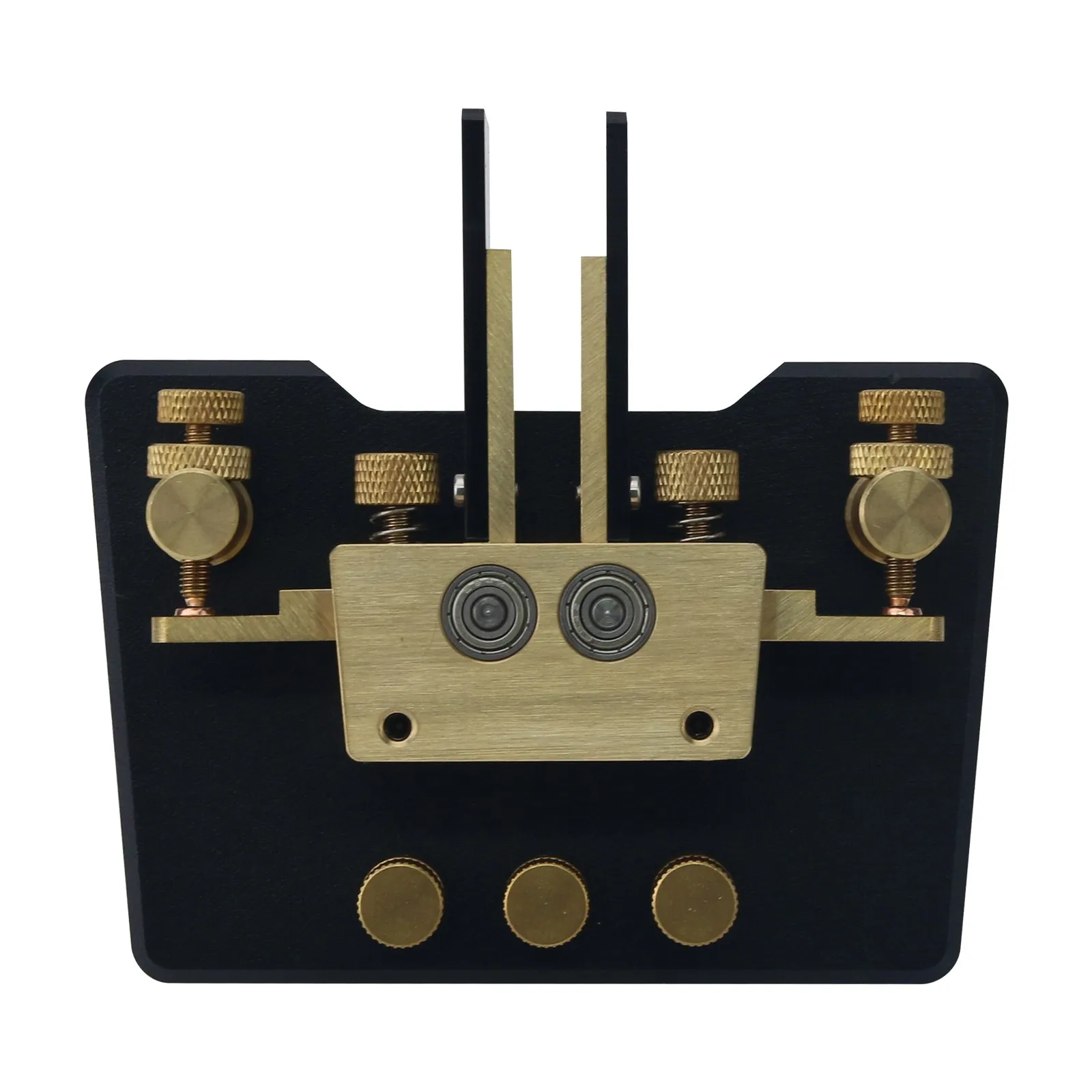 MK-03 Standard Version Brass CW Morse Key Shortwave Radio Telegraph Automatic CW Key for Amateur Radio