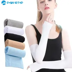 1Pair Arm Cooling Sleeves UV Sun Protection Arm Sleeves for Cycling,Driving,Outdoor Sports,Golf,Basketball Sleeves for Men&Women