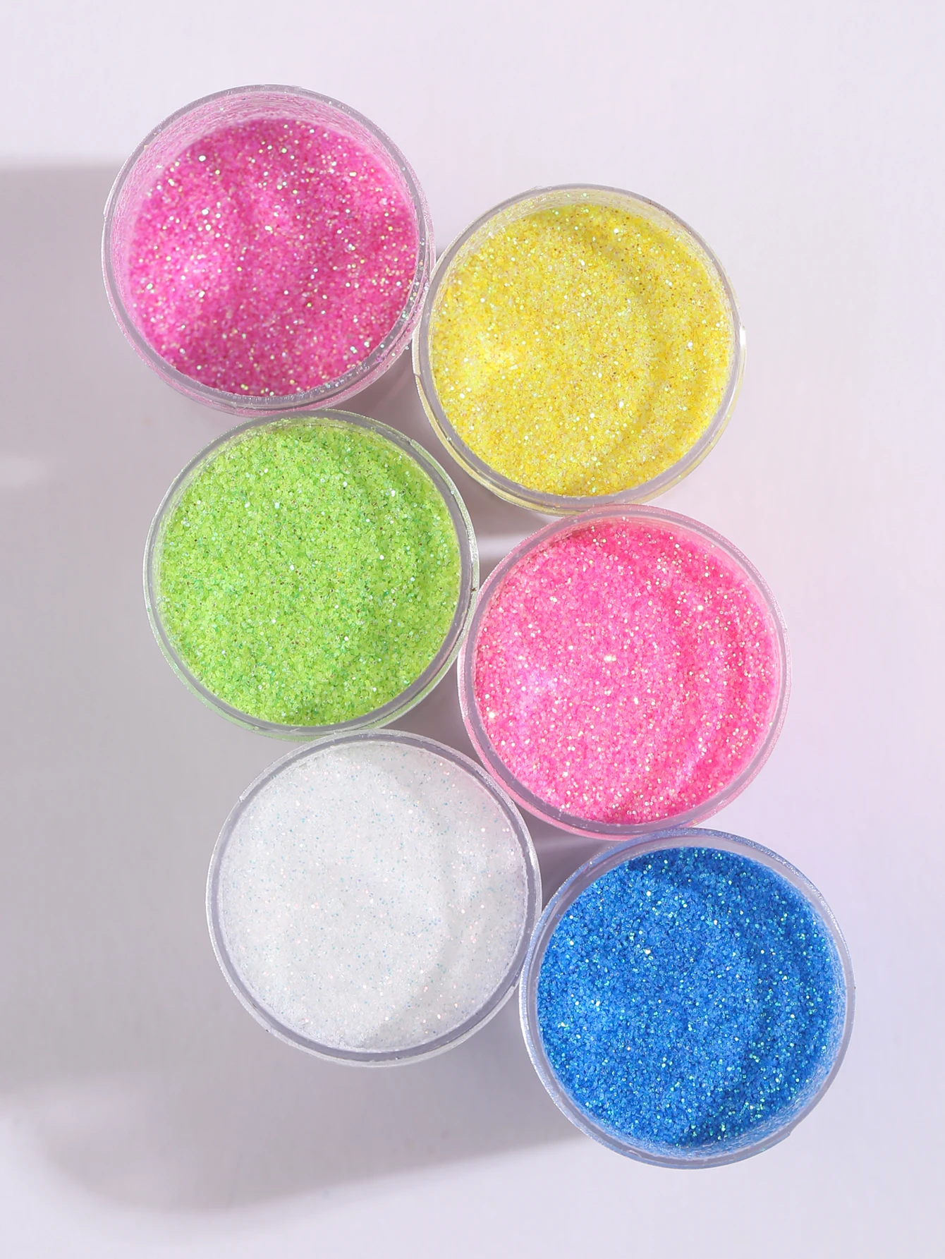 6 Flaschen schillernde, feine Glitzer-Serie, Pulverharz, Zubehör, Glitzer (10 g), Flocken, Basteln, Pailletten, Epoxid-Chips, Flocken für Trommeln – Detail 11