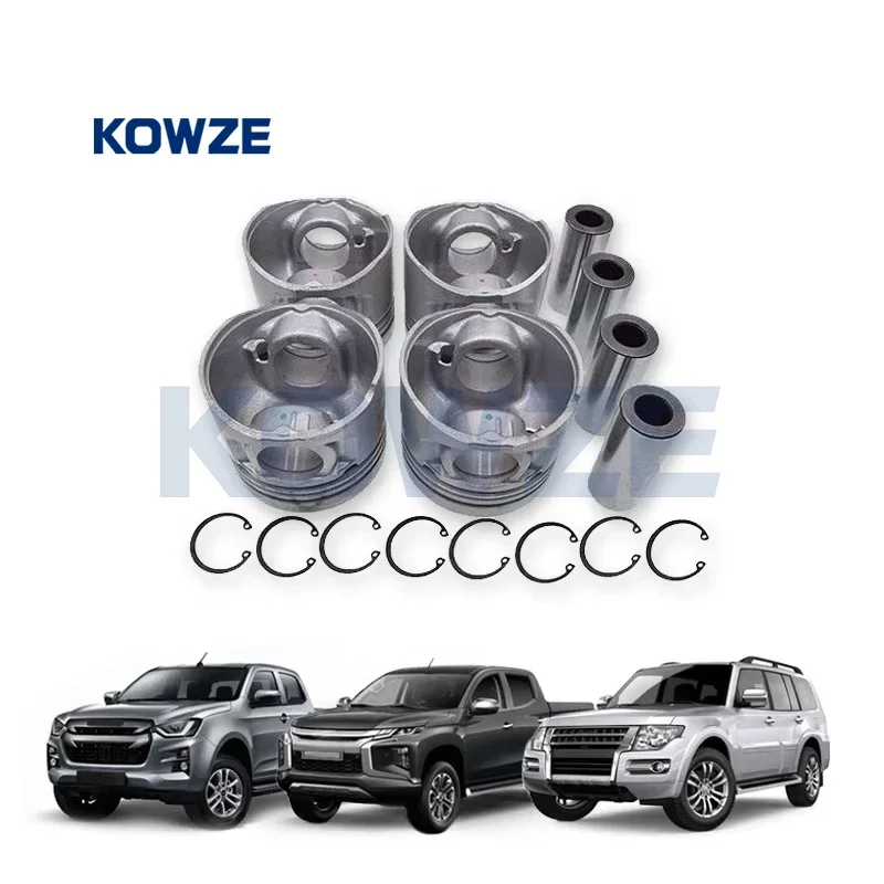

Wholesale Auto Engine Parts Custom Forged Pistons Engine Piston for Ford Nissan