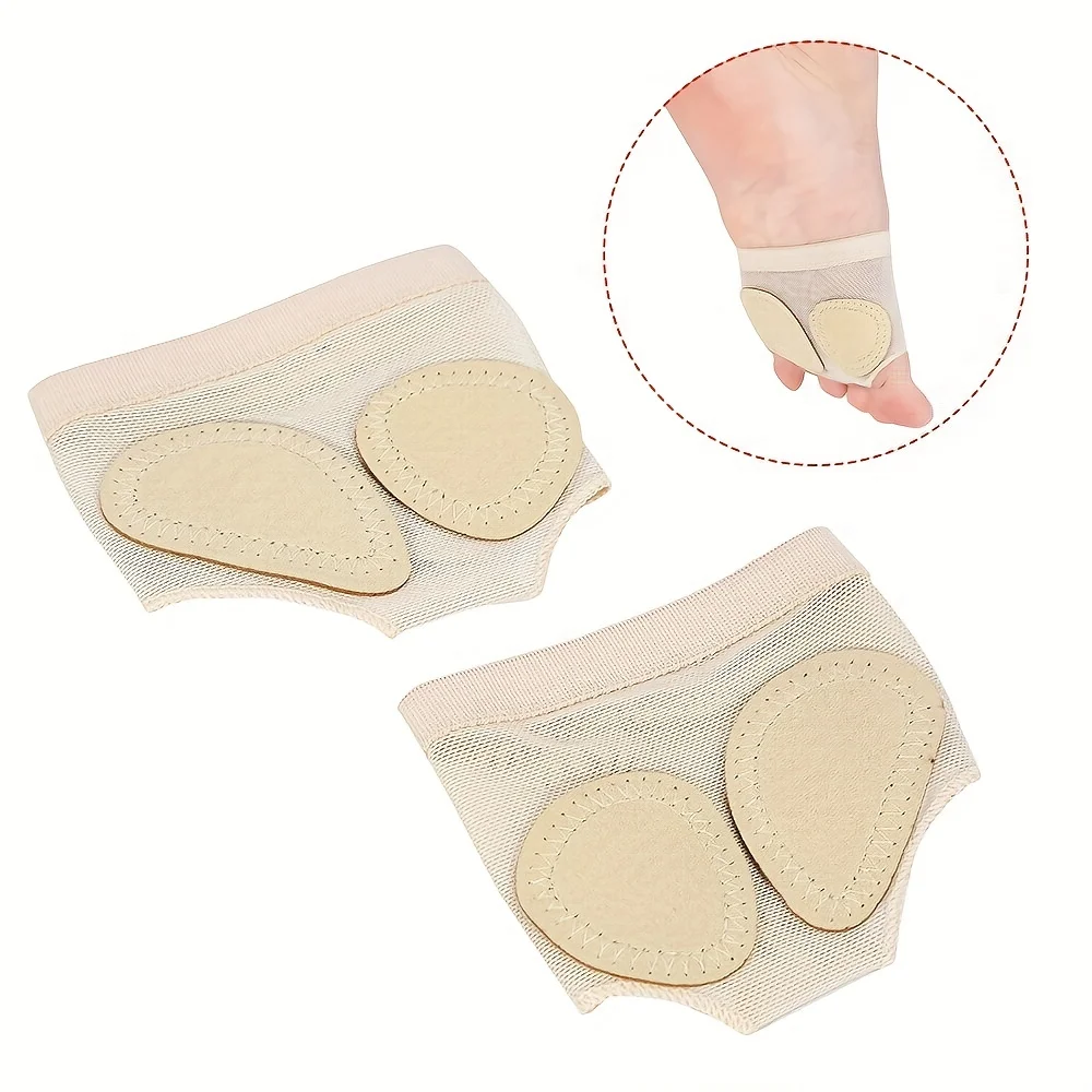 1 Pair Protective Ballet Dance Toe Pads for Kids, Girls, and Adults - Cushioned Support for Comfortable Dancing