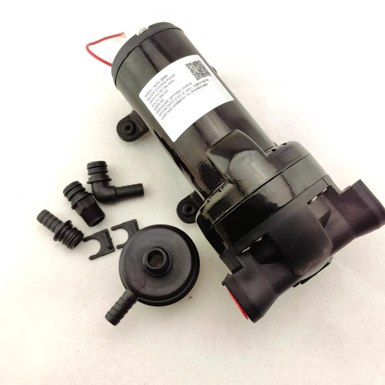 Diaphragm pump high pressure pump 12V 24V DC reciprocating self-priming booster pump