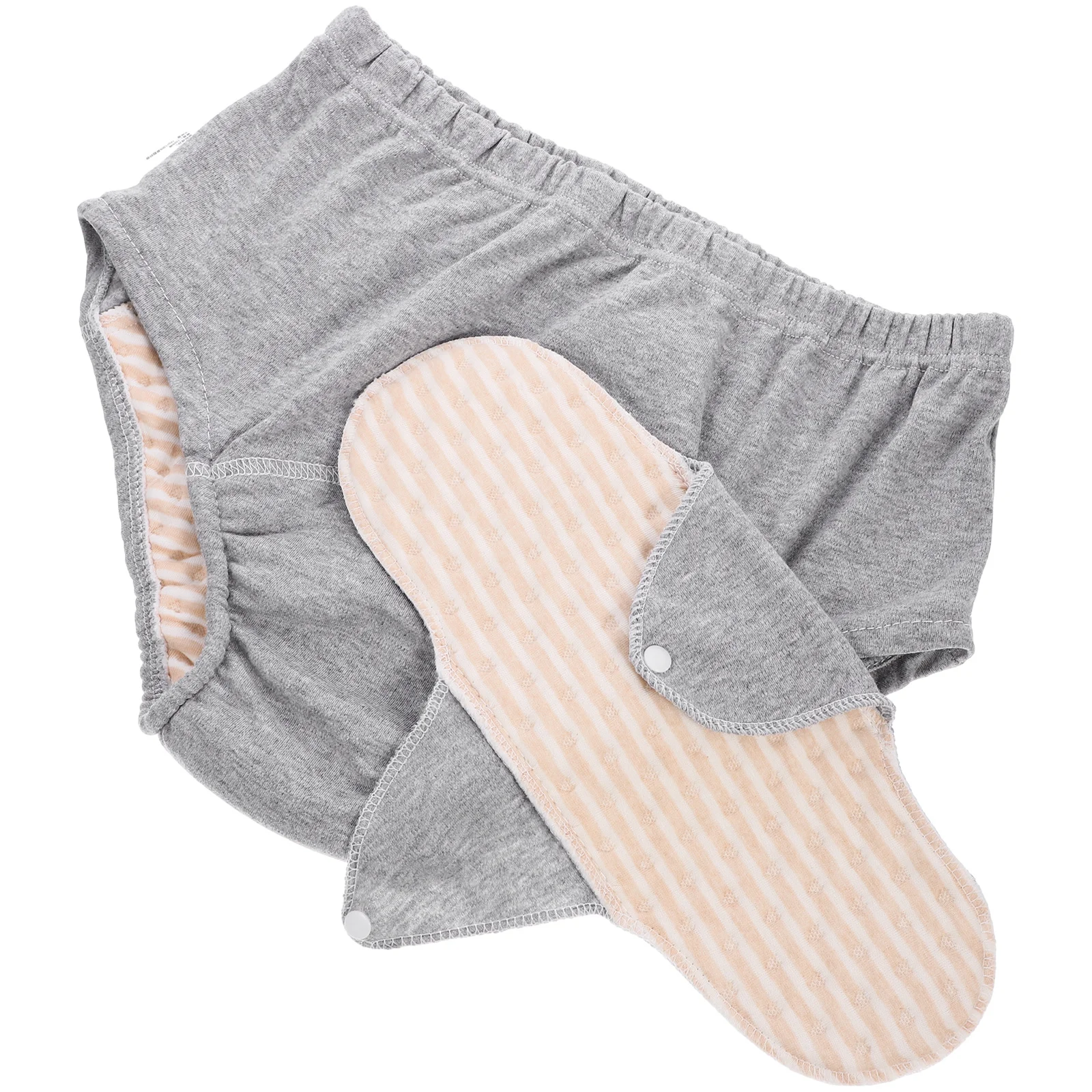 حفاضات قطنية لكبار السن قابلة للغسل وقابلة لإعادة الاستخدام ومضادة للتسرب للبالغين ملابس داخلية لسلس البول للعناية بالمستشفى وكبار السن #4