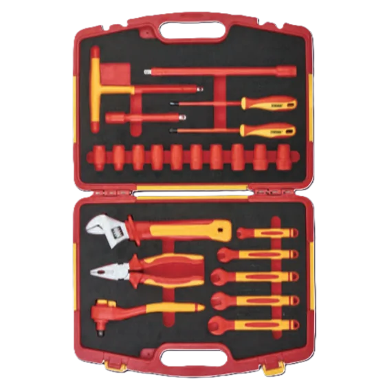 VDT-07 23pcs Insulated Electrician Tool Set Toolbox Socket Set Tool Kit Tool Sets Professional Box