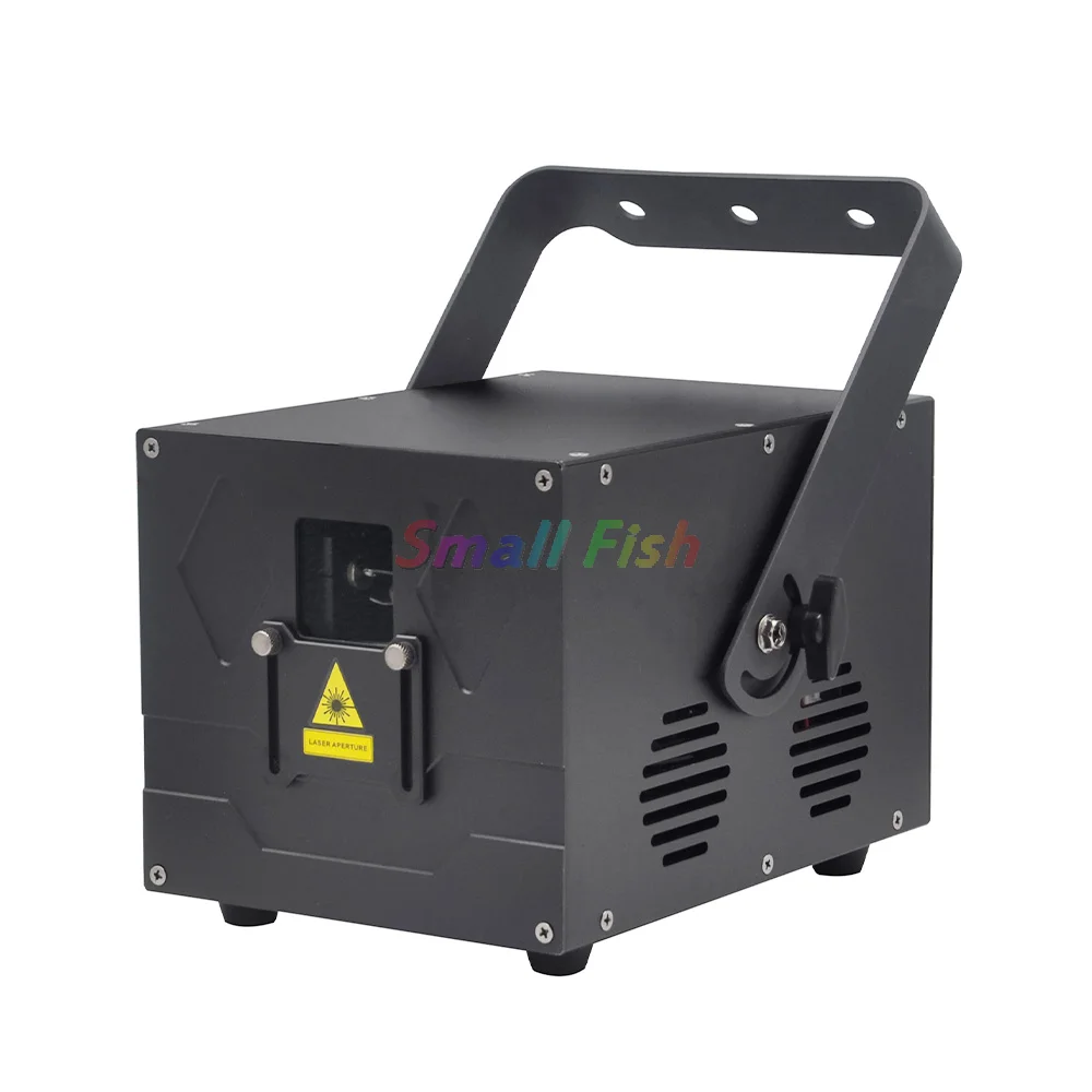 Professional 6W RGB ILDA Animation Beam Effect Laser Projector Stage Lighting For Club Dj Disco DMX 25Kpps Scanner Laser Lamp