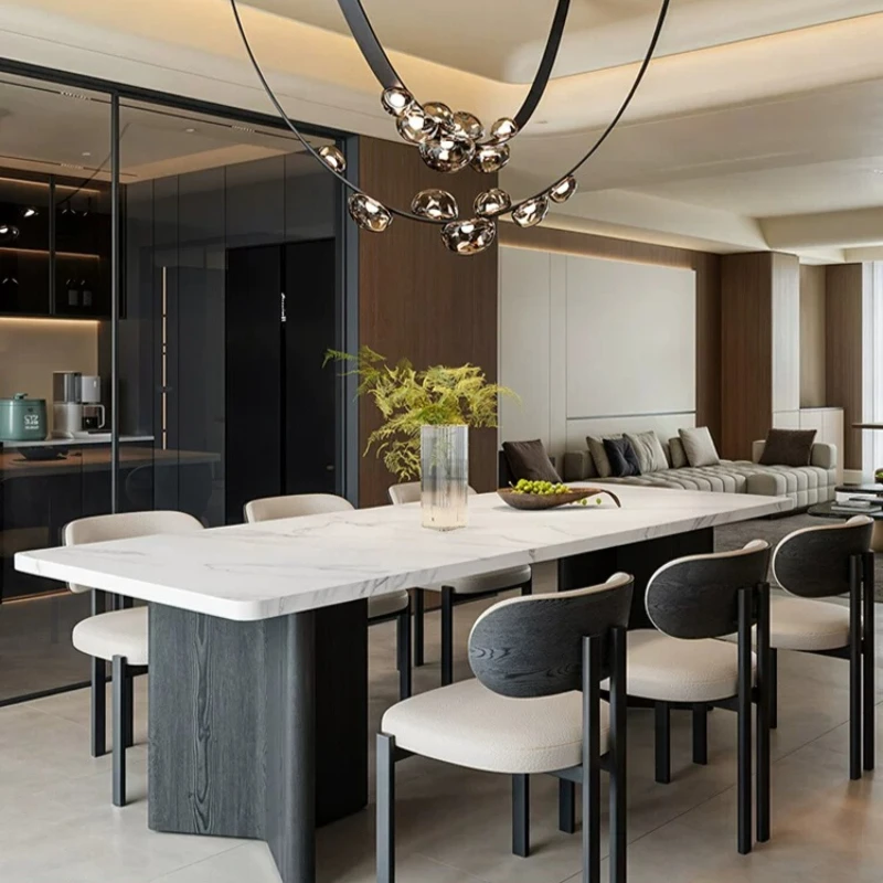 Living Room Multifunctional Modern Dining Tables Wooden Restaurant Home Dining Tables Mesa Redonda Comedor Living Room Furniture