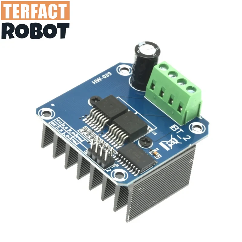 BTS7960 43A H-bridge High-power Motor Driver Module High-power Smart Car Motor Semiconductor Refrigeration