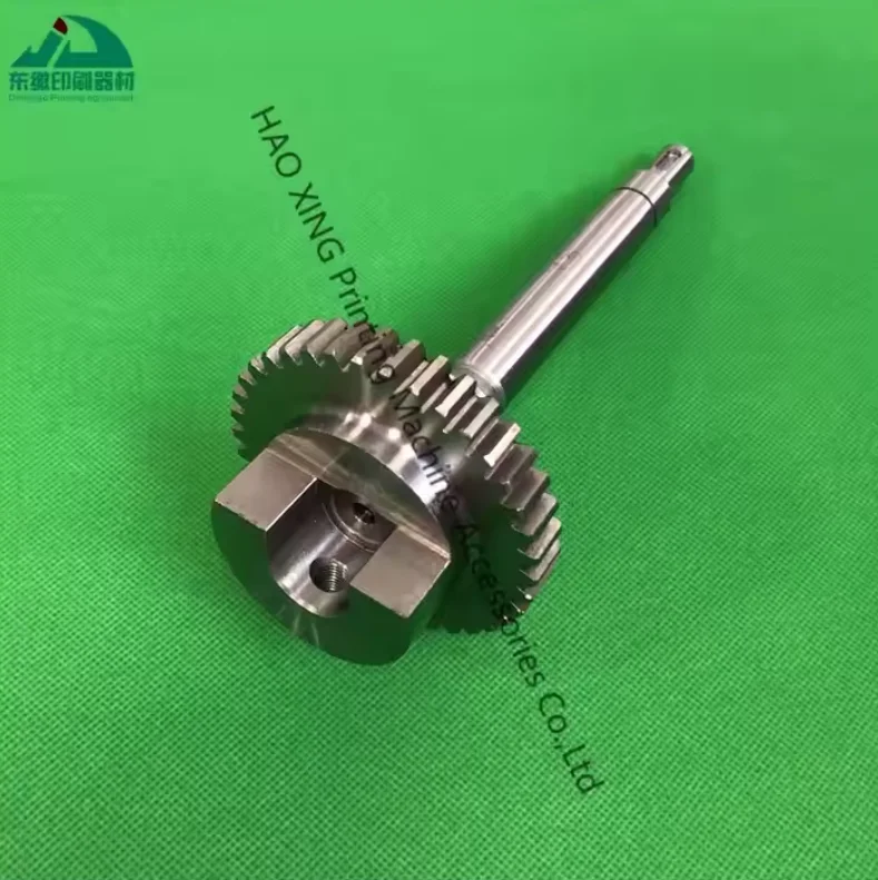 

Вал шестерни водяного валика для Heidelberg SM74/PM74, 38 зубьев, нержавеющая сталь