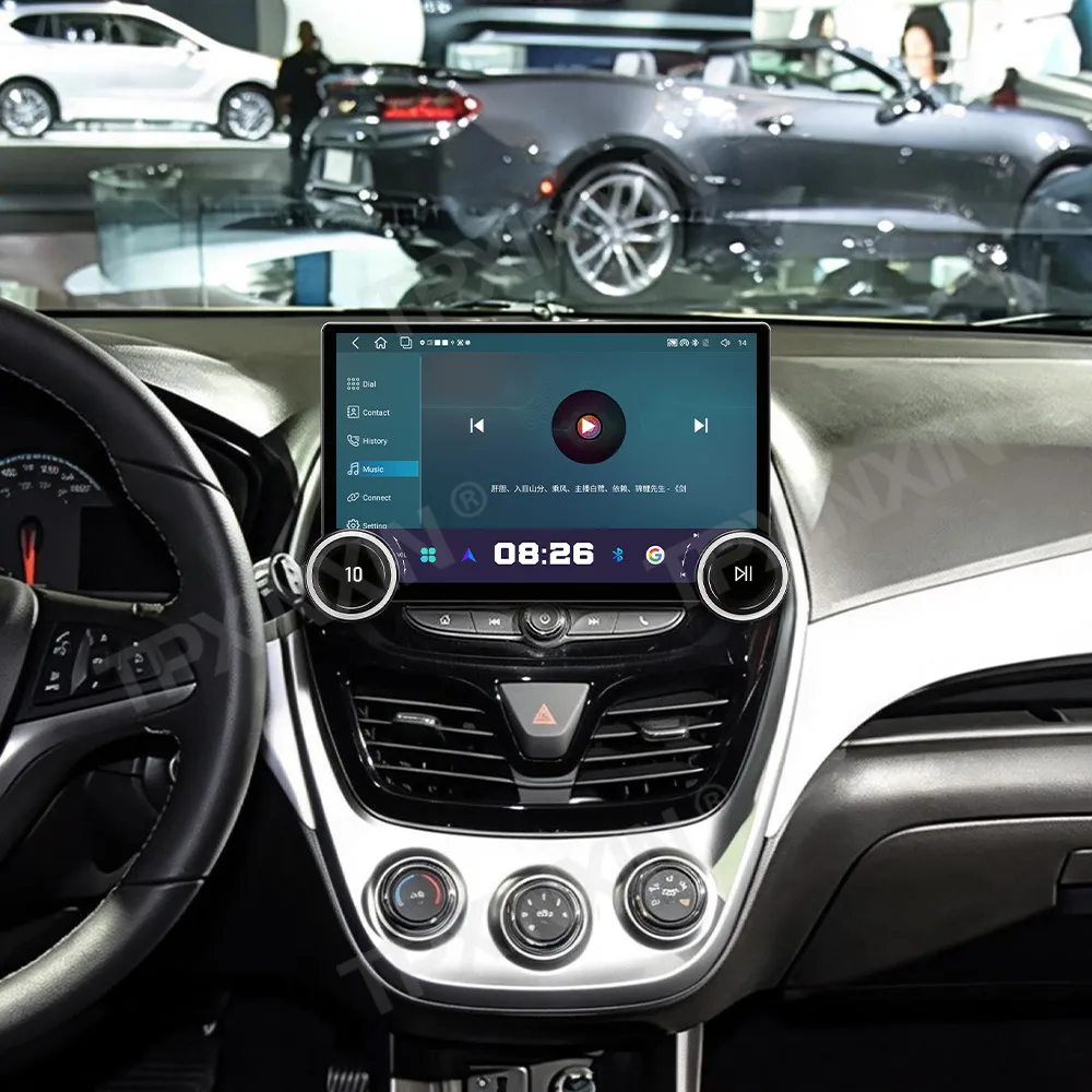 For Chevrolet Spark LT 2010~2017 Carplay with Android Auto Car Radio Multimedia Stereo Navigation Stereo Head Unit with WiFi